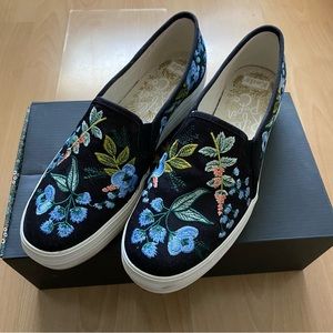 Rifle Paper Co x Keds Embroidered Shoes